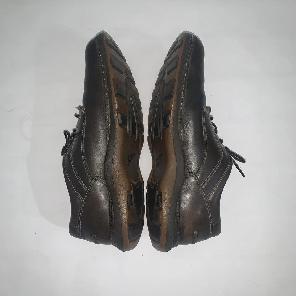 Red Wing 4972 Shoes Mens Size 10.5N Brown Leather Oxford Work Casual Comfort